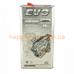 EVO D5 10W-40 TURBO DIESEL, 5Л